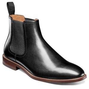 Мужские ботинки челси Rucci среднего/широкого размера , черный Florsheim