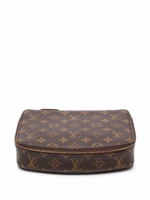 Косметичка Accessories 1998-го года с монограммой Louis Vuitton. Цвет: коричневый