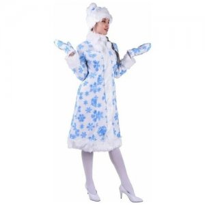 Карнавальный костюм Снегурочки Карнавалкино Ледяной узор 48-52 Karnavalkino
