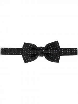 Классический галстук-бабочка с вышивкой LANVIN. Цвет: черный