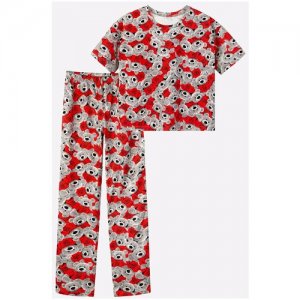 Пижама для девочки , HF6000DSP размер 158, цвет лисы,хаки HappyFox. Цвет: хаки/оранжевый