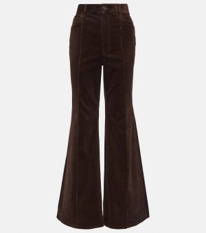 Вельветовые расклешенные брюки , коричневый Polo Ralph Lauren