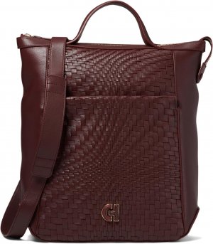 Рюкзак Small Grand Ambition Convertible Backpack , цвет Bloodstone Woven Cole Haan