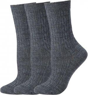 Повседневные носки для кабельной команды, 3 пары , цвет Medium Gray Smartwool