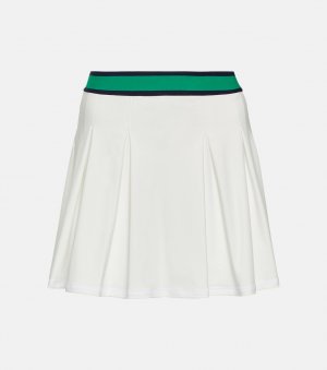 Плиссированная теннисная юбка Topspin Lucinda THE UPSIDE, белый Upside