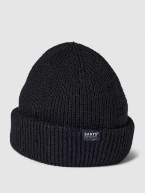 Шерстяная шапка с логотипом, модель FEODORE , черный Barts