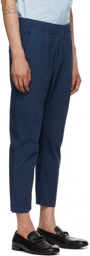 Navy Trabaco Pavion Trousers Barena. Цвет: 165 cobalto