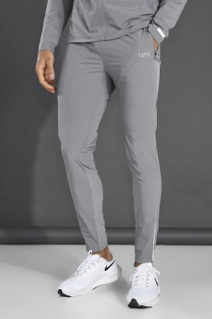Легкие спортивные брюки man active , серый Boohoo