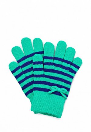 Перчатки Tom Tailor TO172DGJU597. Цвет: голубой