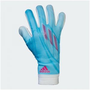 Вратарские перчатки , размер 8, голубой, белый adidas. Цвет: белый