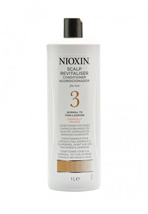 Увлажняющий кондиционер Система 3 Nioxin для тонких химически обработанных волос склонных к выпадению 1000 мл. Цвет: белый