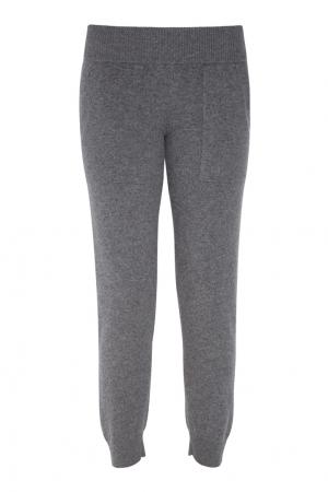Кашемировые брюки MYONE. Цвет: серый