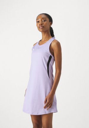 Спортивное платье INDIVIDUAL PADEL DRESS Puma, цвет vivid violet/white PUMA