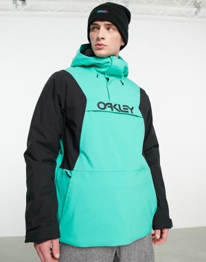 Утепленная куртка-анорак черного/синего цвета TNP-Черный Oakley