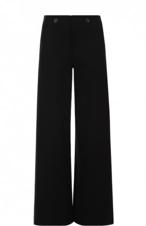 Расклешенные брюки с декоративной отделкой Polo Ralph Lauren. Цвет: черный