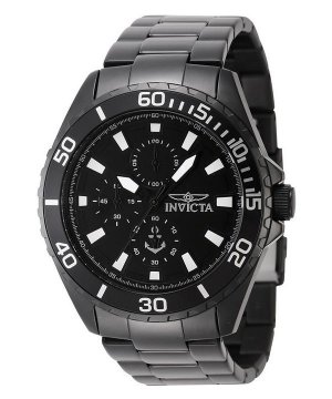 Invicta Ocean Voyage хронограф из нержавеющей стали с черным циферблатом кварцевые INV46284 мужские часы