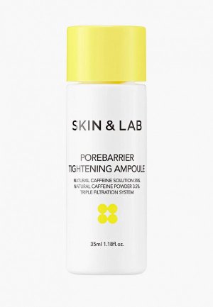 Сыворотка для лица Skin&Lab Porebarrier Tightening Ampoule (Refill), 35 мл. Цвет: прозрачный