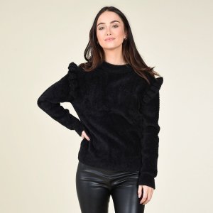 Пуловер MOLLY BRACKEN. Цвет: черный