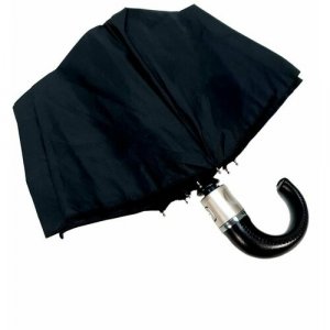 Мини-зонт , черный Diniya. Цвет: черный/черная