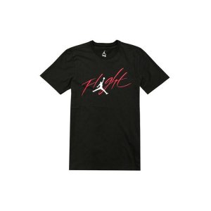 Air Jumpman Logo Crew Neck Sport Casual Short Sleeve T-Shirt Men Tops Black BQ1456-010 Jordan