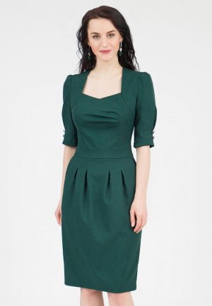Платье Olivegrey. Цвет: зеленый