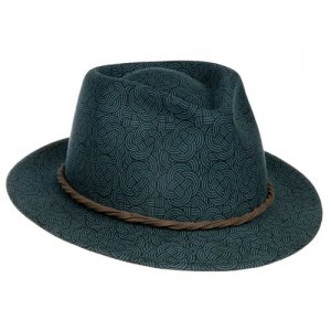 Шляпа хомбург GOORIN BROTHERS 100-0461, размер 59 BROS.. Цвет: синий