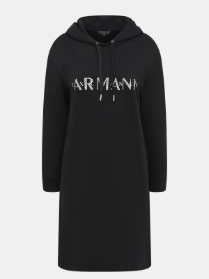 Платья Armani Exchange. Цвет: черный