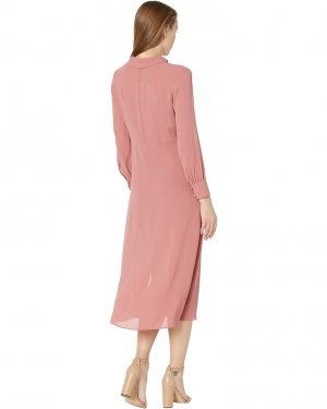 Платье Faithiy Asymmetric Ruffle Midi Skirt Dress, цвет Mid/Pink Ted Baker
