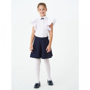 Школьная блуза , размер 158/76, белый SMENA. Цвет: белый