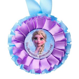 Медаль выпускника детского сада, холодное серце Disney