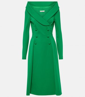 Платье миди с открытыми плечами , зеленый Dorothee Schumacher