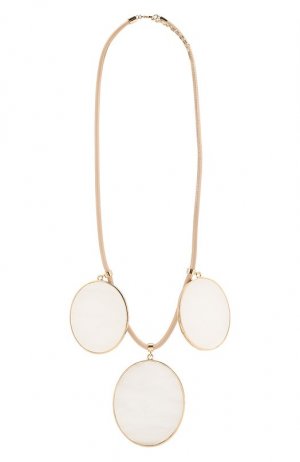 Колье Giorgio Armani. Цвет: белый