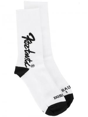 Носки SOX 06 KTZ. Цвет: белый