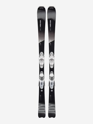 Горные лыжи женские Easy Joy SLR Pro + 9 GW Brake 85, Черный, размер 148 Head. Цвет: черный