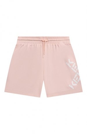 Хлопковые шорты Kenzo. Цвет: розовый