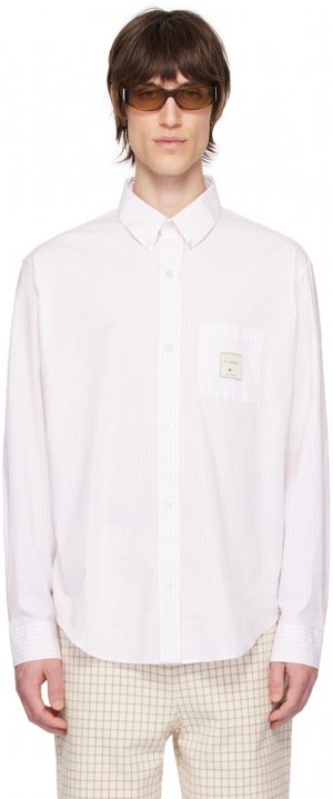 Розовая рубашка 'La Chemise Rayee' Drole De Monsieur Drôle