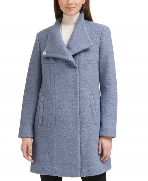 Асимметричное пальто-поло из букле Kenneth Cole