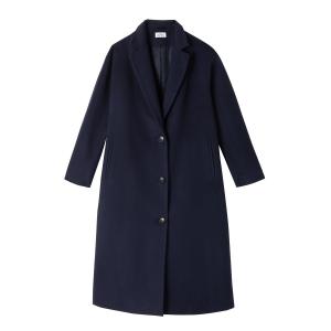 Пальто с рукавами-кимоно PAVONE LA BRAND BOUTIQUE COLLECTION. Цвет: синий морской