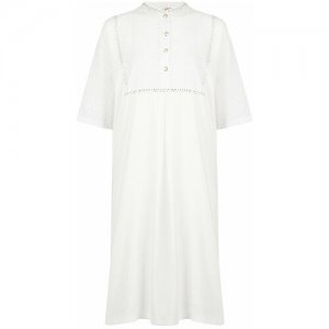Платье Белый ELISA FANTI. Цвет: белый