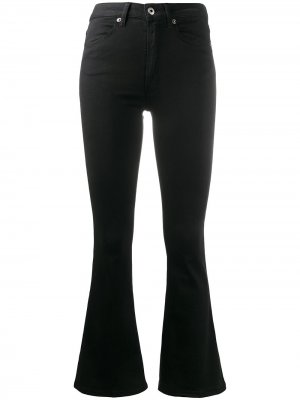 Расклешенные джинсы с завышенной талией Dondup. Цвет: черный