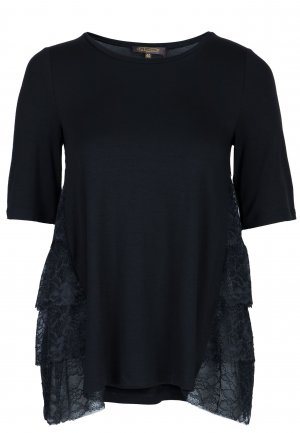Блуза VIA TORRIANI 88. Цвет: черный