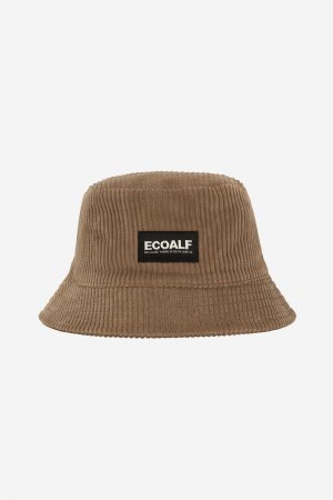 Шляпа-ведро, коричневый Ecoalf