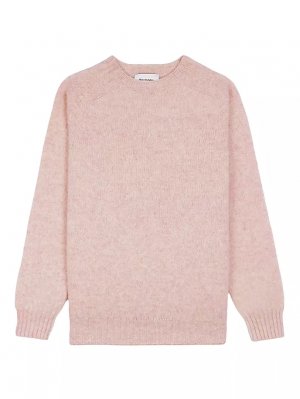 Шерстяной свитер с лохматой отделкой , светло-розовый Harmony