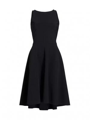 Расклешенное платье миди без рукавов Acia , черный Chiara Boni La Petite Robe