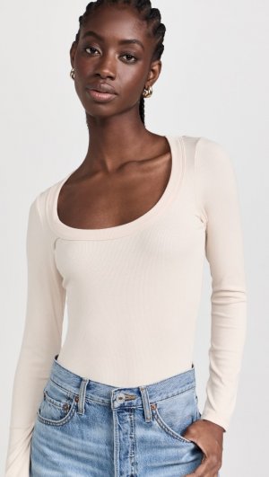 Футболка Crown Scoop Long Sleeve LNA
