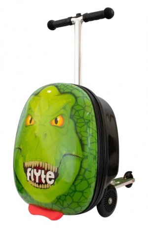Самокат-чемодан Flyte ZINC. Цвет: зелёный