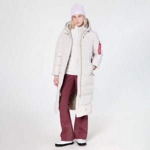 Женская куртка Sierra Gen II Parka Alpha Industries. Цвет: бежевый