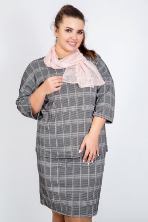 Костюм Belirini. Цвет: серый