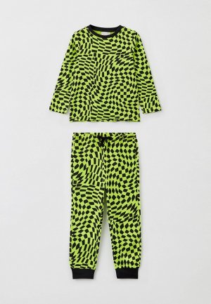 Пижама Coccodrillo. Цвет: зеленый