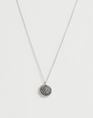 Серебристое ожерелье с подвесками -Серебряный Icon Brand